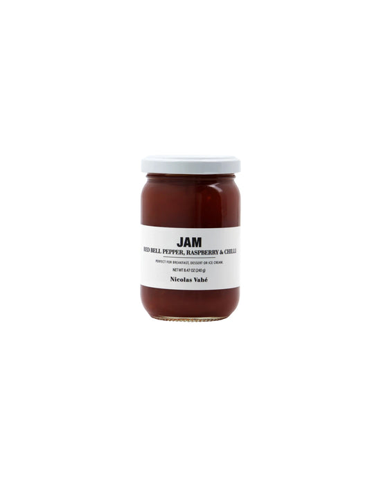 Jam, Red bell pepper, rasberry & chilli, 240 g