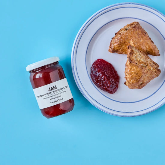 Jam, Red bell pepper, rasberry & chilli, 240 g