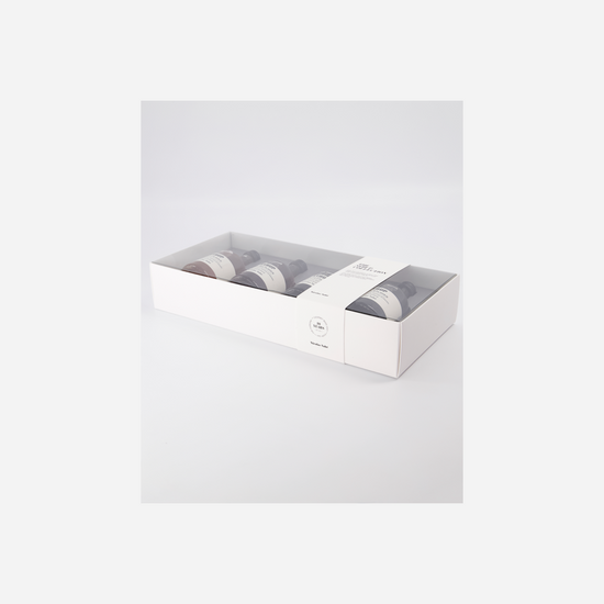 Gift box, Nicolas Vahé The syrup collection 4 x 10 cl., 10 cl