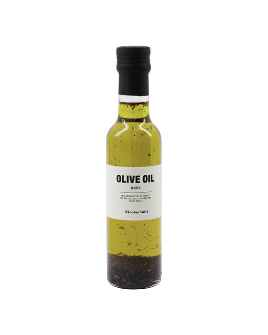 Olive oil with basil