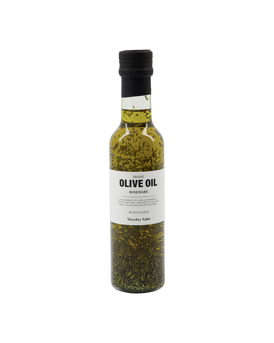 Organic olive oil with rosemary