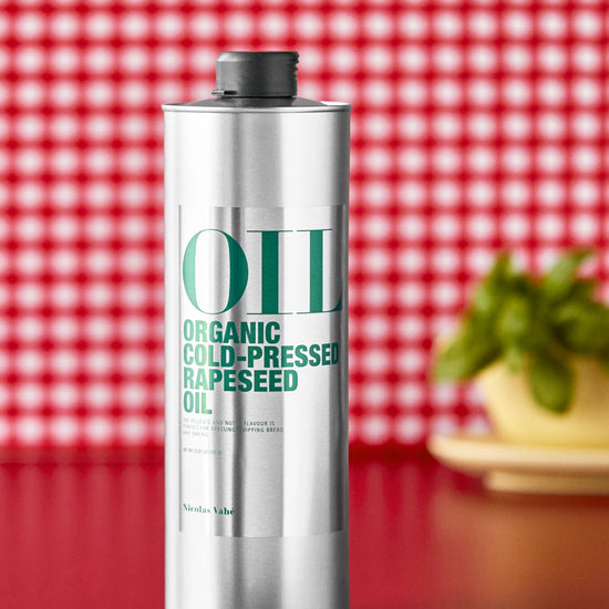 Organic virgin rapeseed oil, Coldpressed, 100 cl