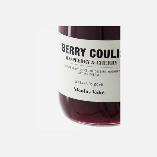 Berry coulis, Raspberry & cherry, 250 ml