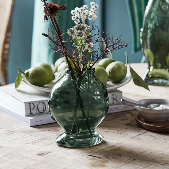 Vase, HDFish, Rauchgrau