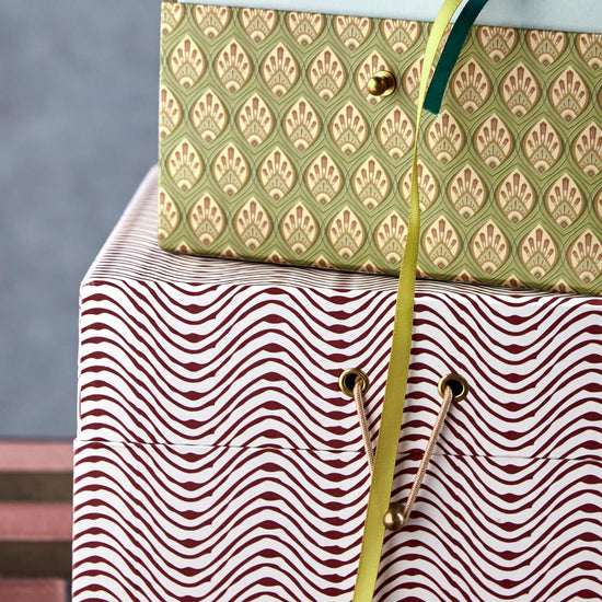 Aufbewahrungsschachteln, HDKeep, Rot;Khaki