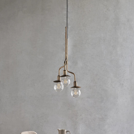 Lamp, HDHana, Brass finish