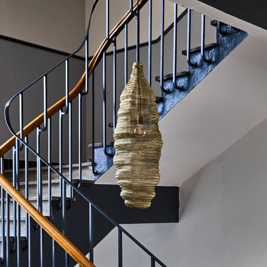 Lampe, HDMesh, Antik champagne sølv finish