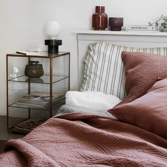 Vitrineskab, HDGlass, Messing