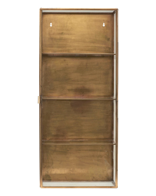 Cabinet, HDGlass, Brass