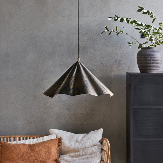 Lampe, HDFlola, Antik brun