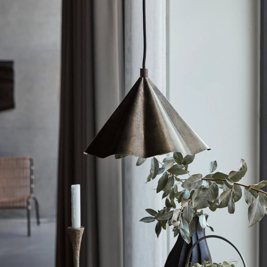 Lampe, HDFlola, Antik brun