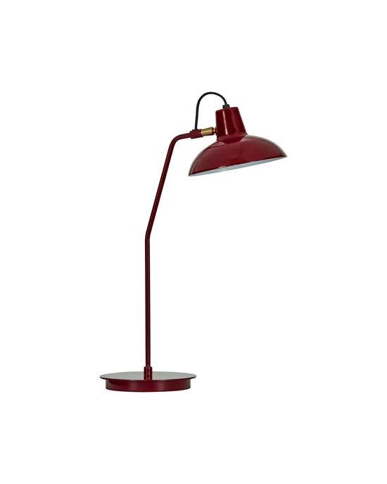 Bordlampe, HDDesk, Rød