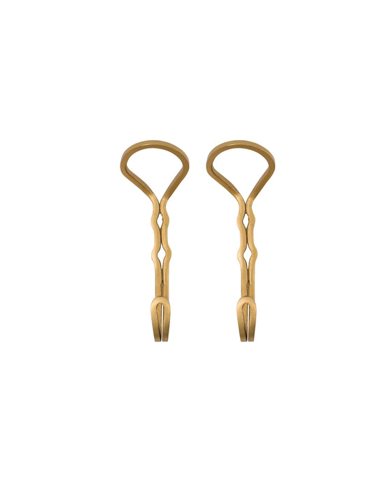 Hooks, HDYra, Brass finish