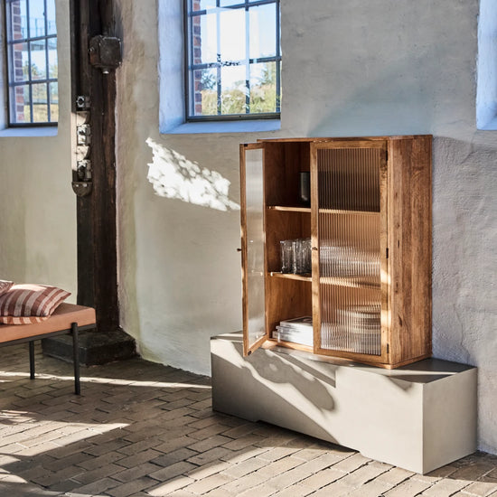 Wall cabinet, HDBalance, Antique brown