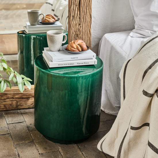 Side table, HDThea, Green