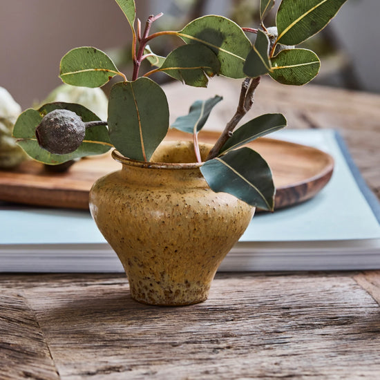 Vase, HDKolo, Mustard