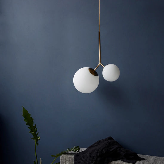 Lampe, Twice, Weiß