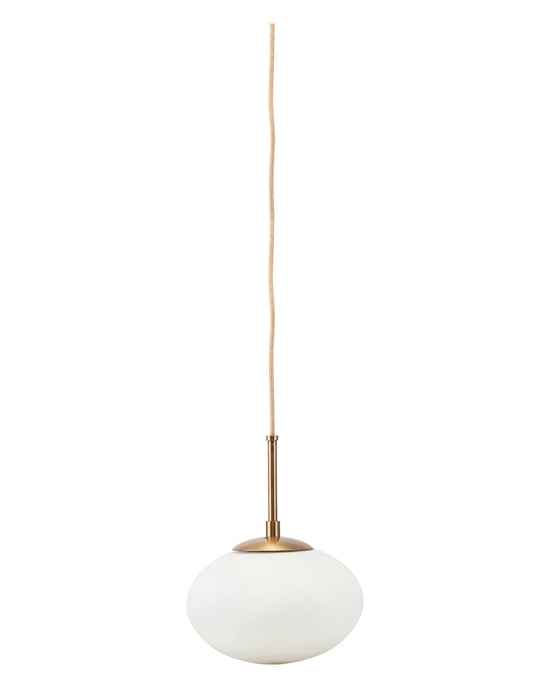 Lampe, Opal, Weiß
