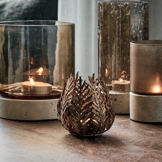 Tealight holder, HDMara, Golden