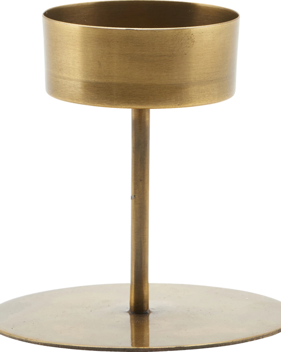 Tealight holder, HDAnit, Antique brass