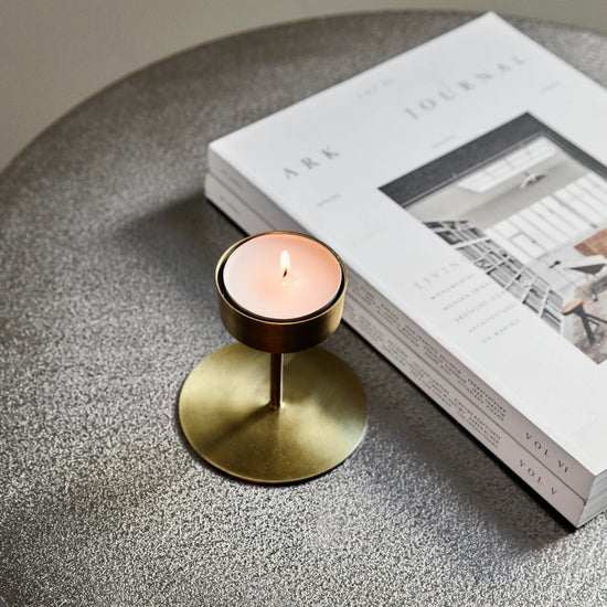 Teelichthalter, Anit, Antikes Messing