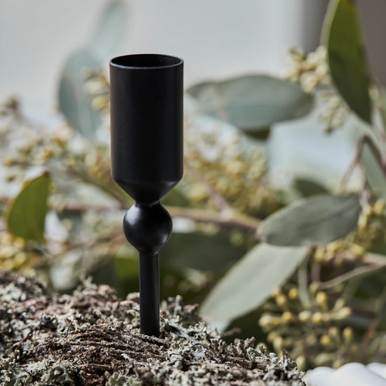 Candle holder, HDFolk, Black
