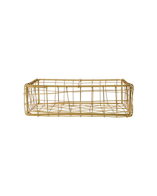 Napkin basket, HDBring, Gold