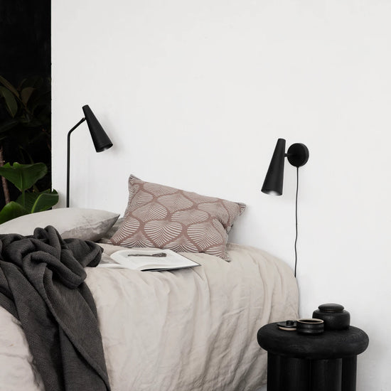 Væglampe, HDPrecise, Mat sort