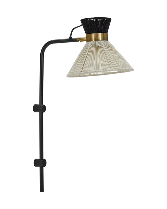 Wall lamp, HDCord, Black