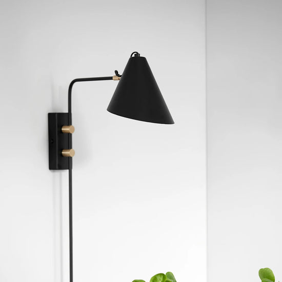 Væglampe, HDClub, Sort