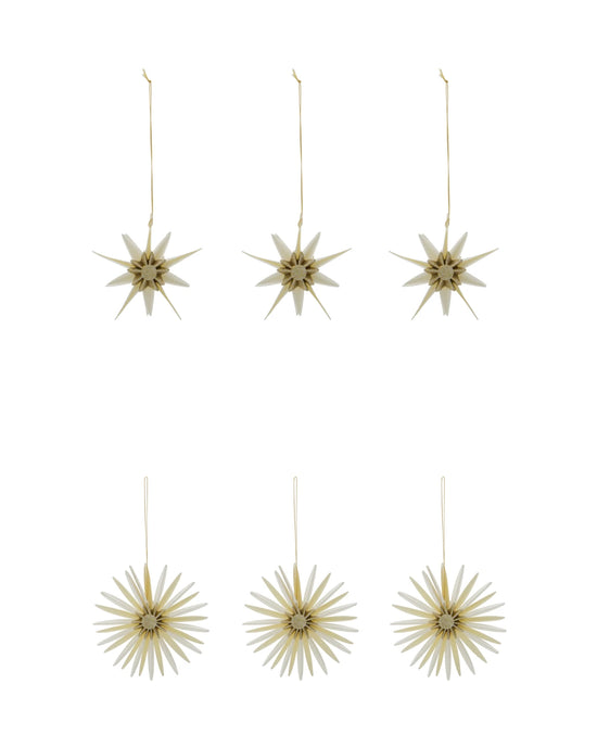 Weihnachtsschmuck, HDStari, Off-White;Champagner