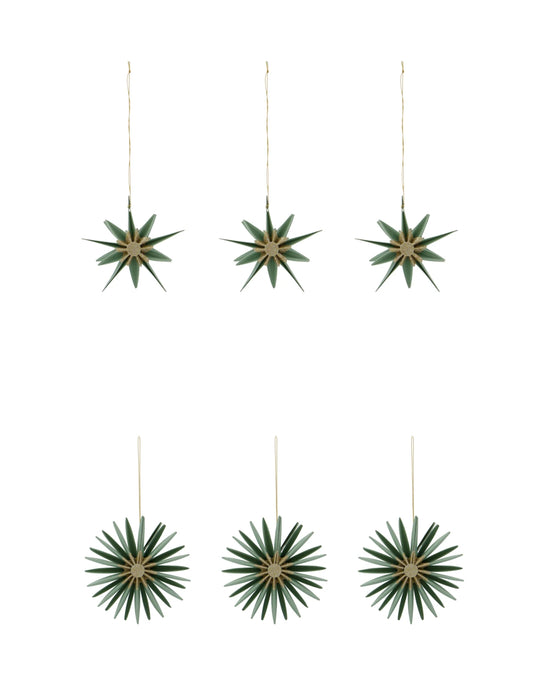 Christmas ornament, HDStari, Green, Champagne