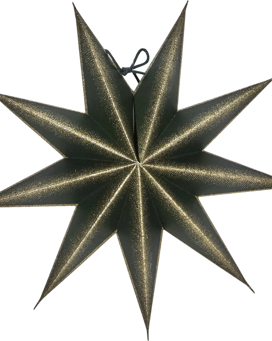 Stjerne, HD9 Point, Grøn;Champagne