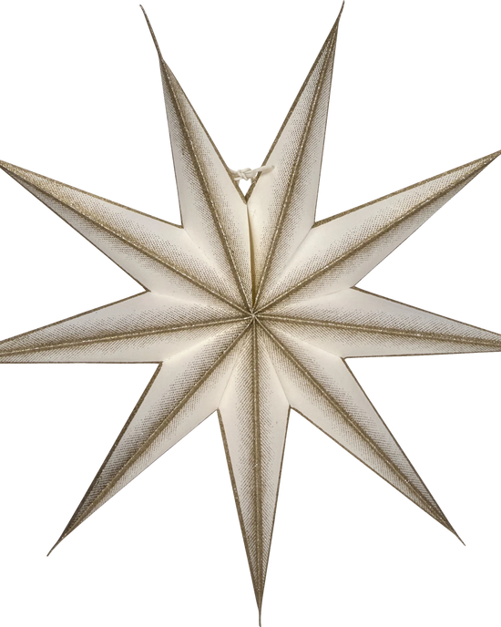 Stjerne, HD9 Point, Råhvid;Champagne