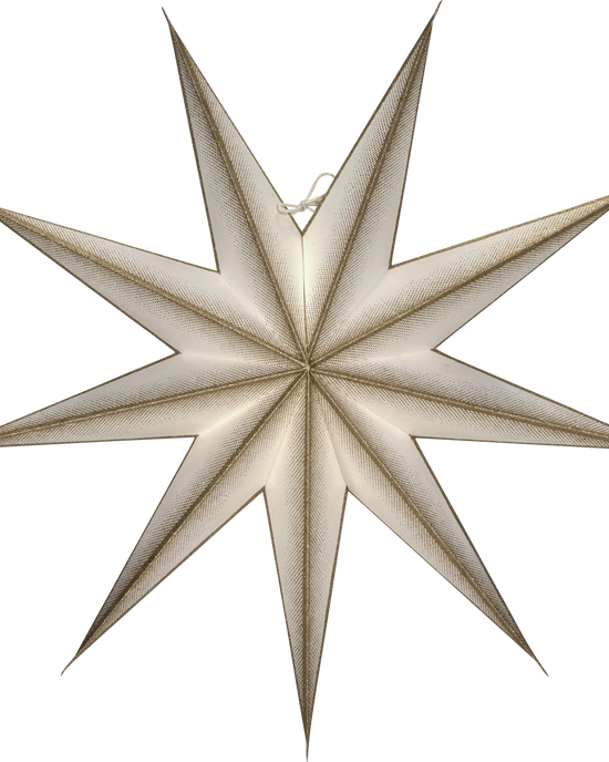 Stjerne, HD9 Point, Råhvid;Champagne
