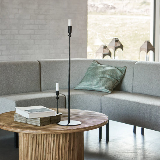 Kerzenständer, Trivo, Schwarz