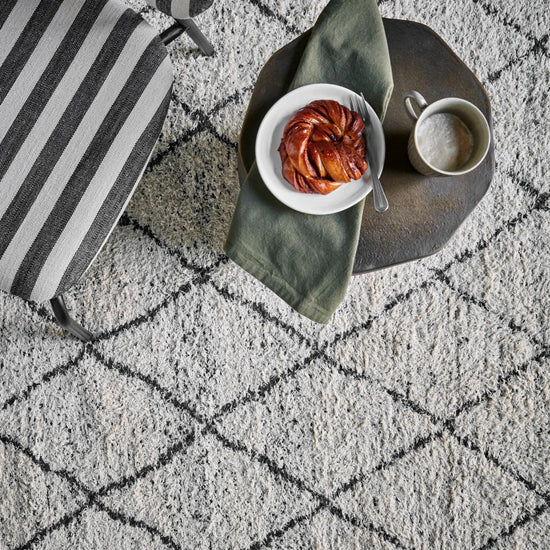 Rug, HDCruz, Black, Off-white