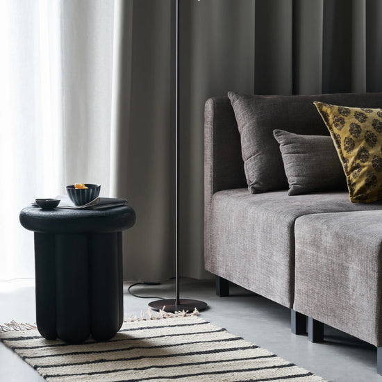 Rug, HDSima, Black, Natural