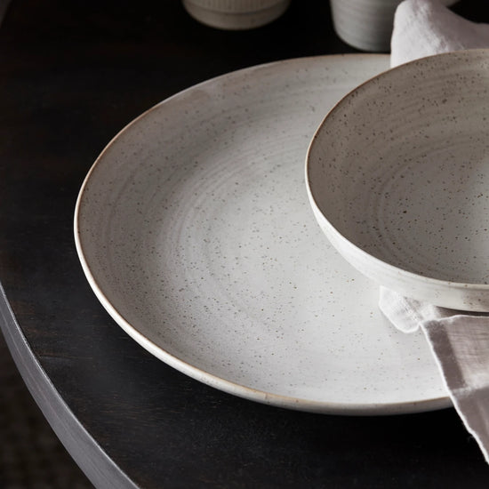 Dinner plate, HDPion, Grey, White