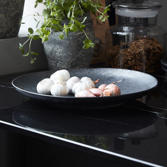 Dish, HDPion, Black, Brown