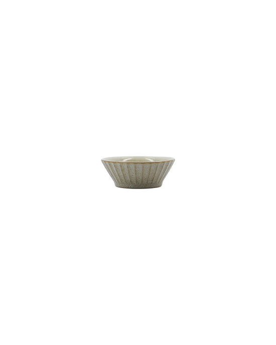 Bowl, HDPleat, Grey, Brown