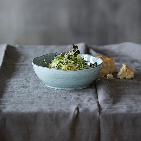 Bowl, HDRustic, Grey, Blue