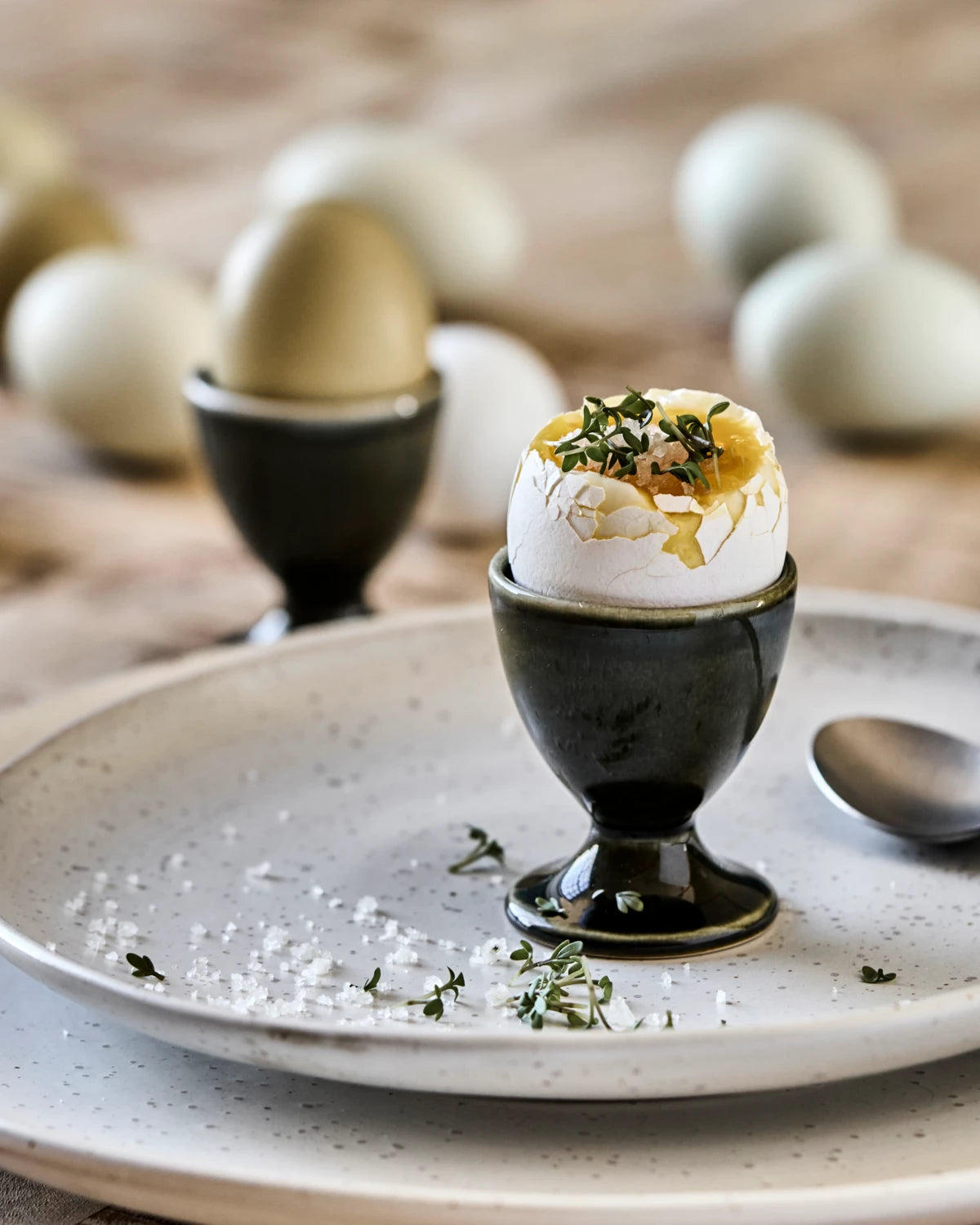 Eierbecher, HDHala, Grün –