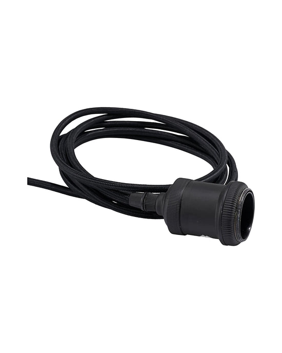 E27 Socket, HDFly, Black