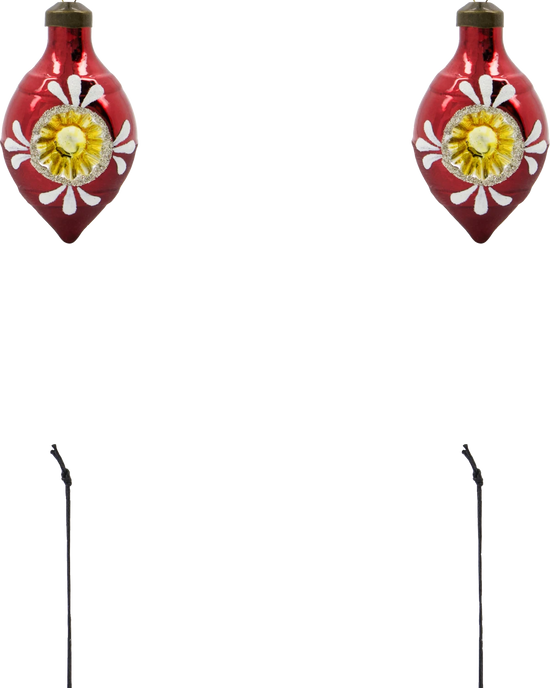Christmas ornament, HDNostal, Red