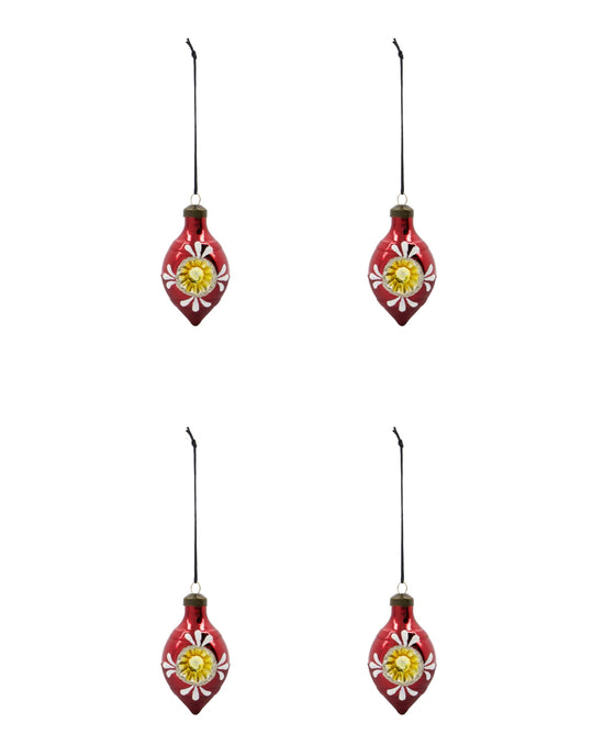Christmas ornament, HDNostal, Red