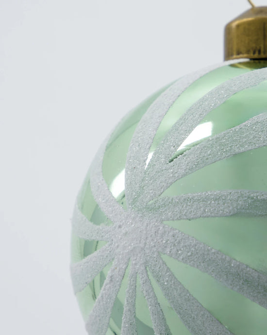 Christmas ornament, HDDelic, Mint green