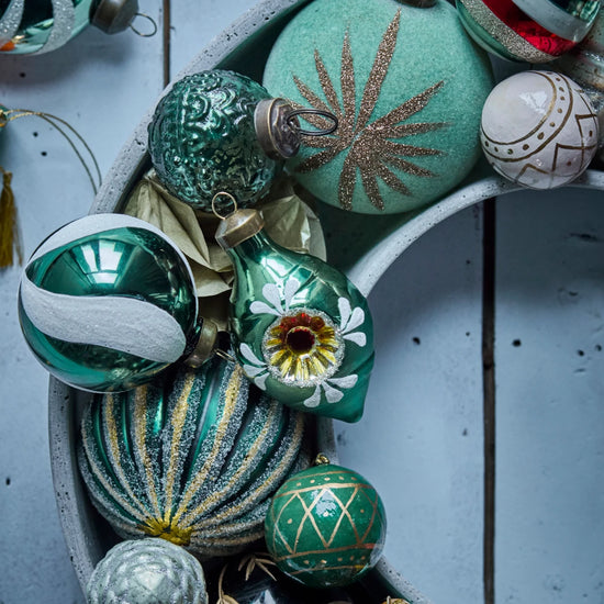 Christmas ornament, HDNostal, Green