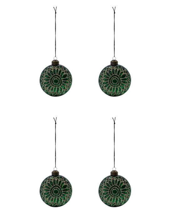 Christmas ornament, HDCirculo, Green