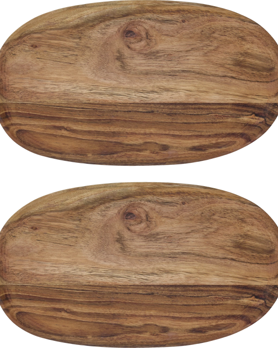 Tabletts, HDWood, Natur